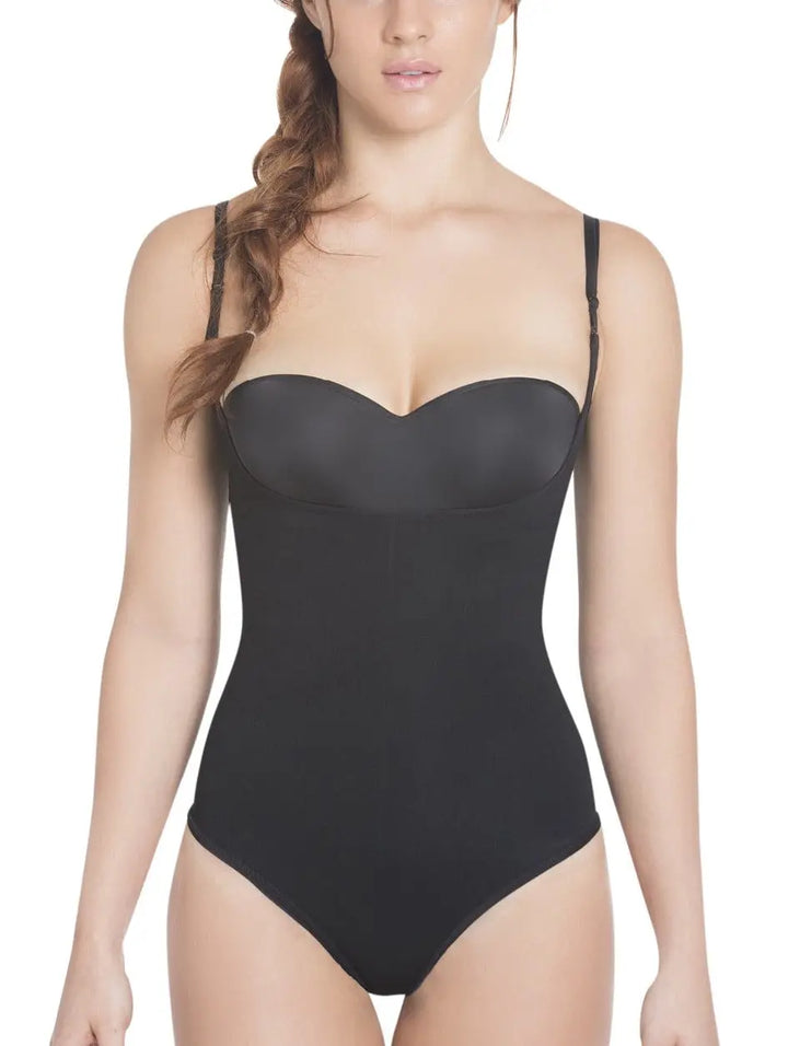 Siluet 932/933 Adjustable Shaping Body Suit with Crotch Closure Siluets