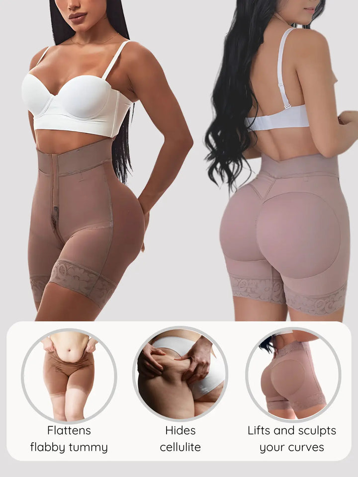 Siluet High Waist Tummy Control Shapewear Shorts Siluets