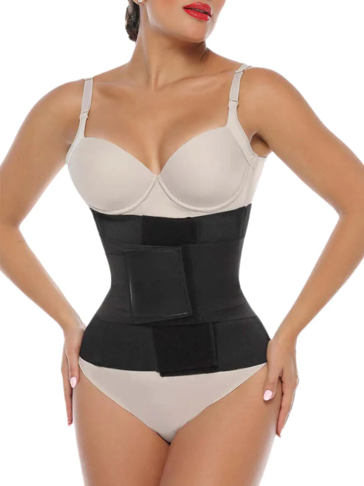 Siluet Triple-Strap Adjustable Waist Trainer – For Workouts & Everyday Shaping Siluets