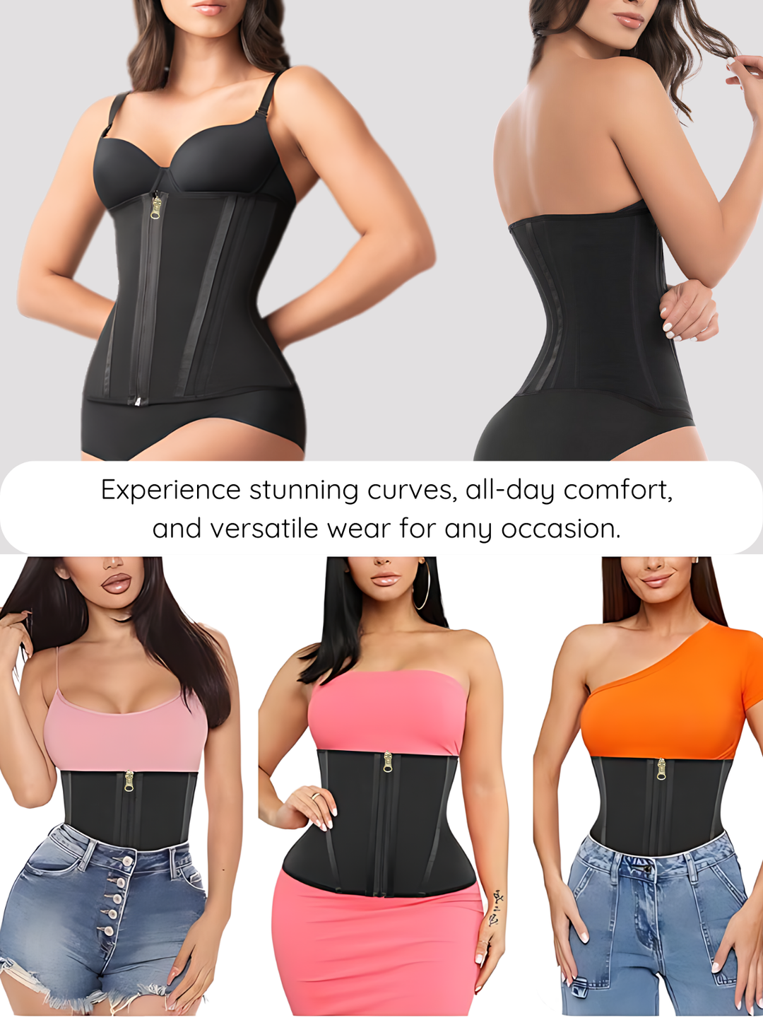 Perfect Silhouette - Women's Waist Trainer, Body Shaping Corset