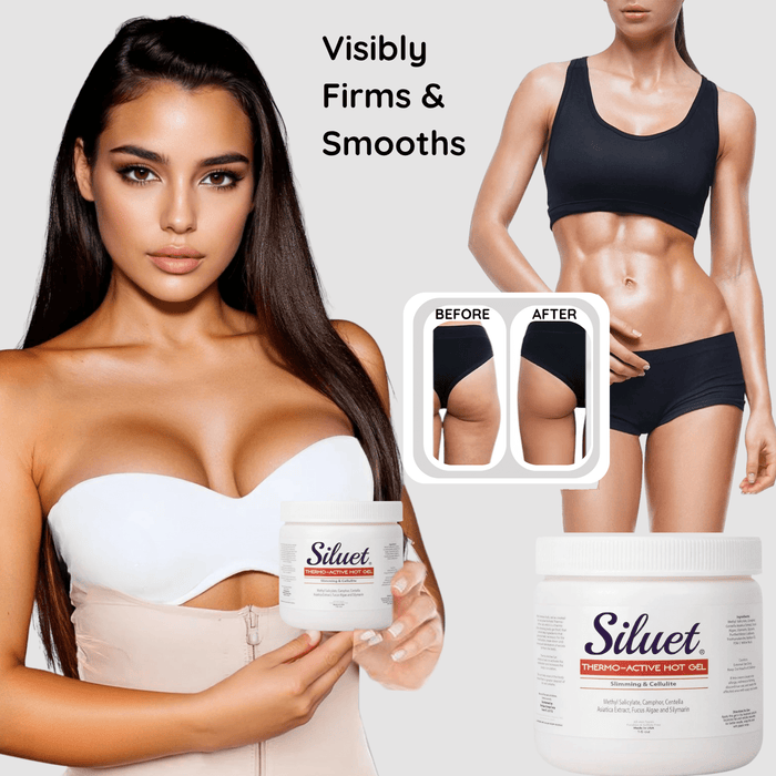 Siluet Thermo - Active Hot Gel – Firming & Anti - Cellulite Spa Gel (16 oz) - Colombian Shapewear | Siluets