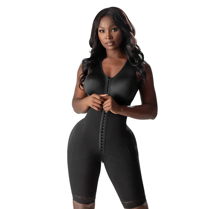 Snatched DC02L1 | Post-Surgery Colombian Faja with Built-In Bra – High Compression Shapewear Siluets