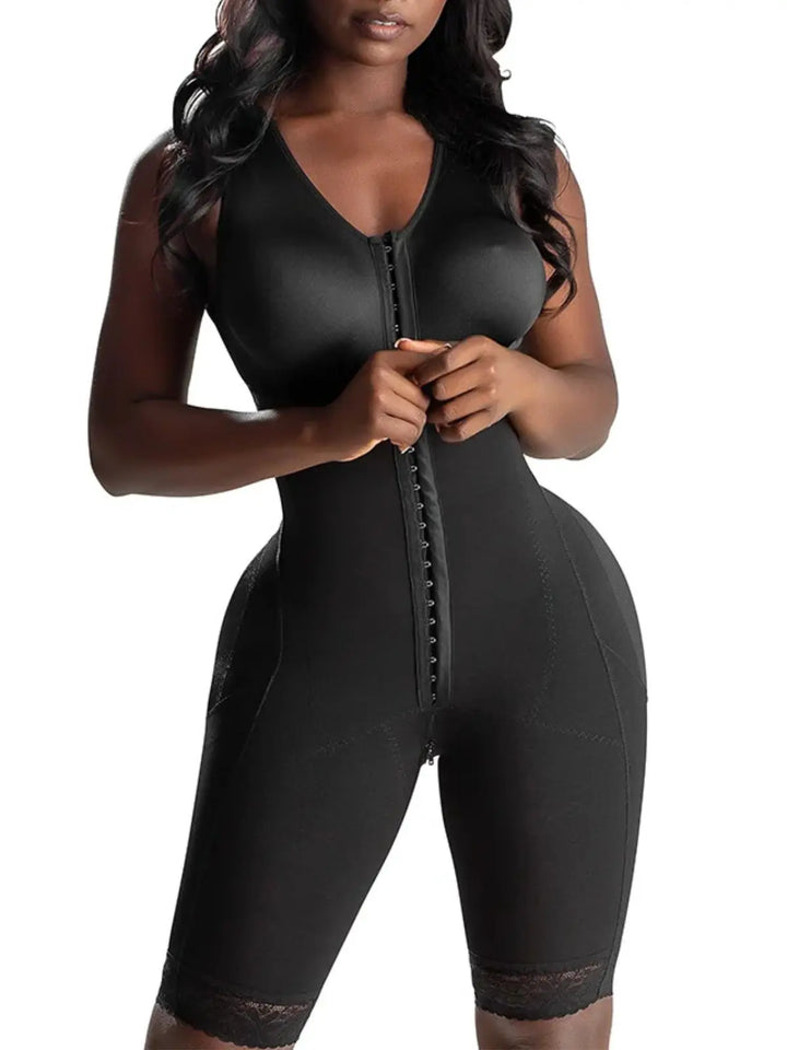 Snatched DC02L1 | Post-Surgery Colombian Faja with Built-In Bra – High Compression Shapewear Siluets