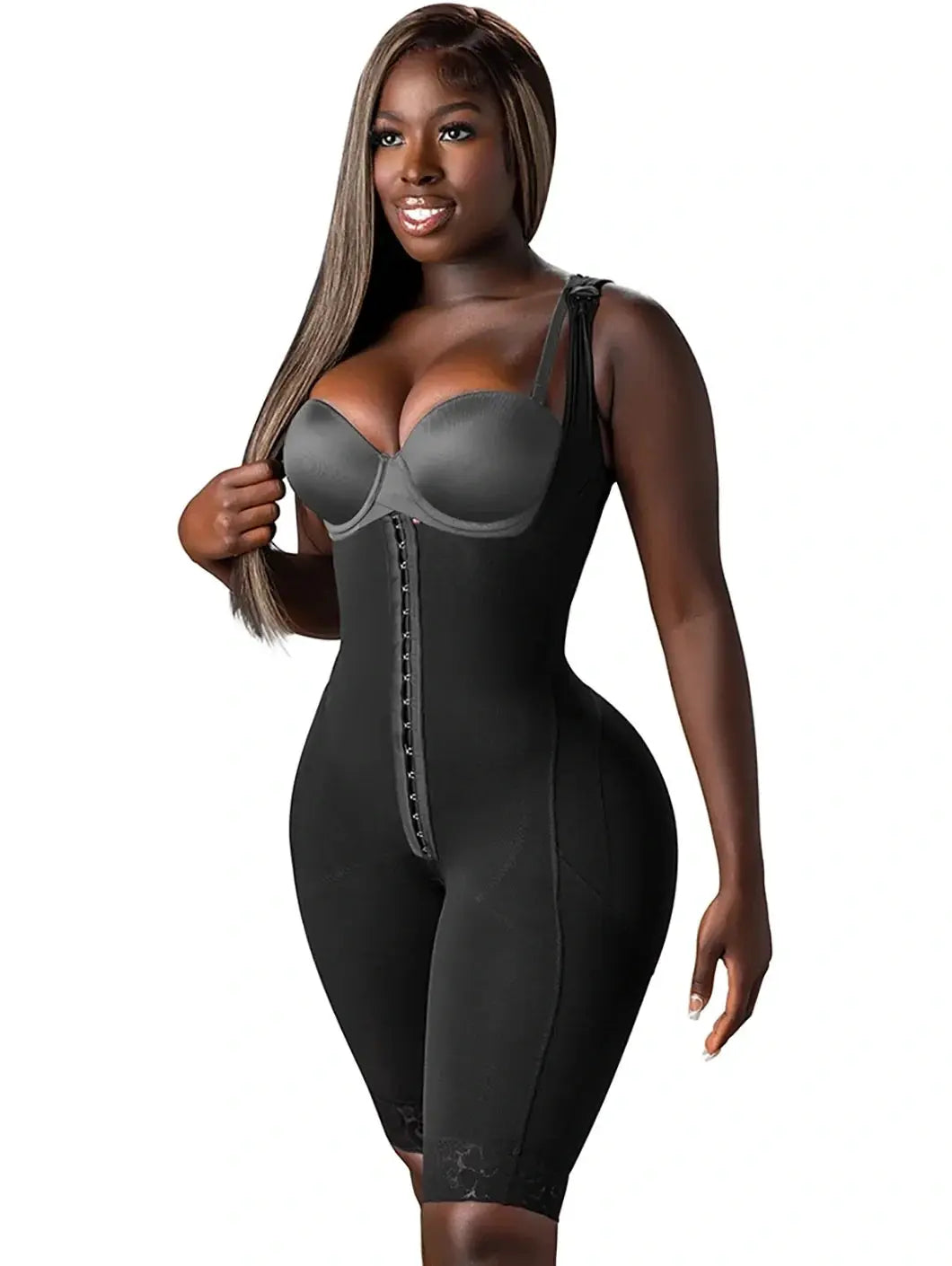 Snatched DC05L1 | Post-Surgery Colombian Faja without Bra – High Compression Shapewear Siluets