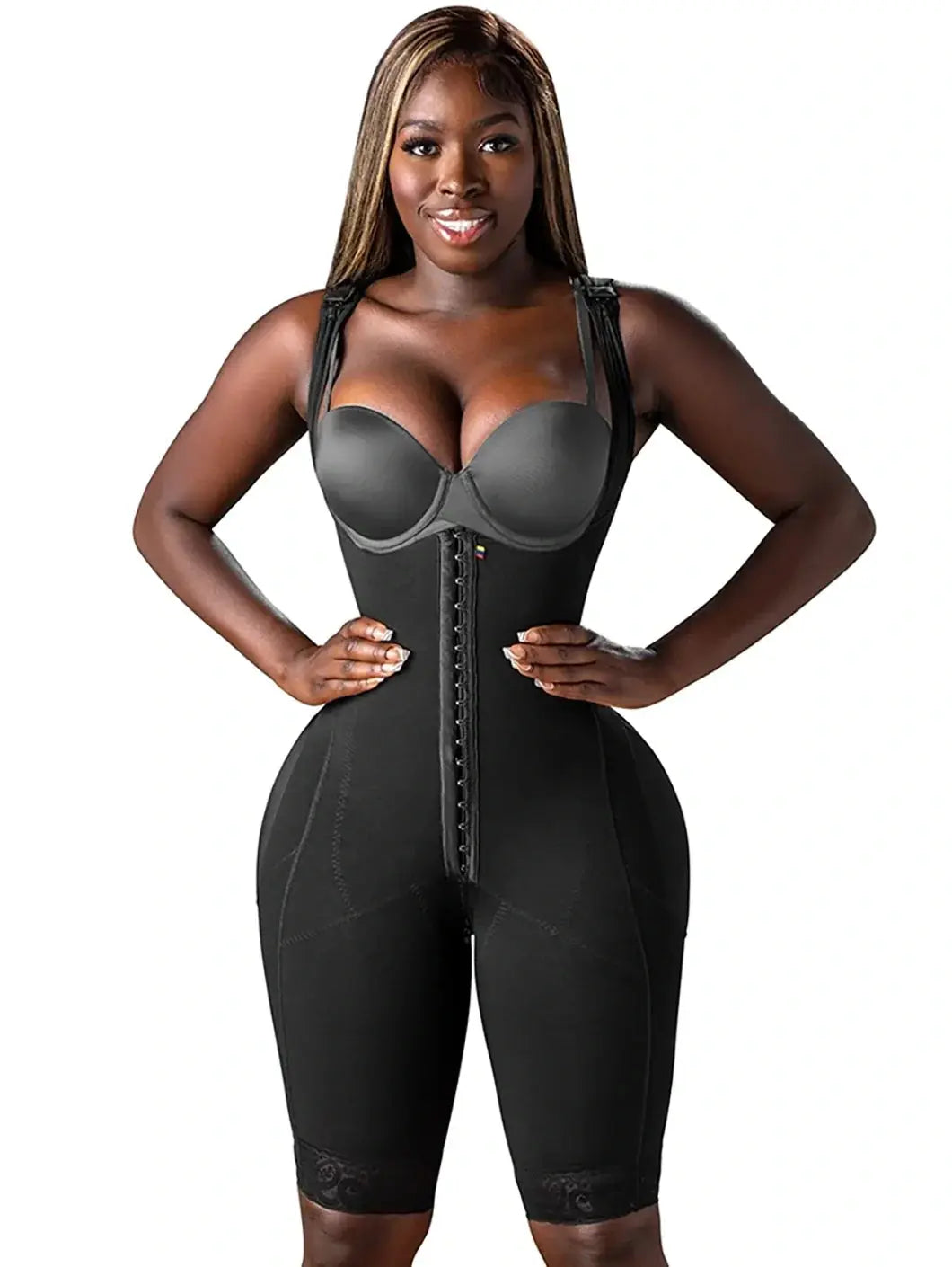 Snatched DC05L1 | Post-Surgery Colombian Faja without Bra – High Compression Shapewear Siluets