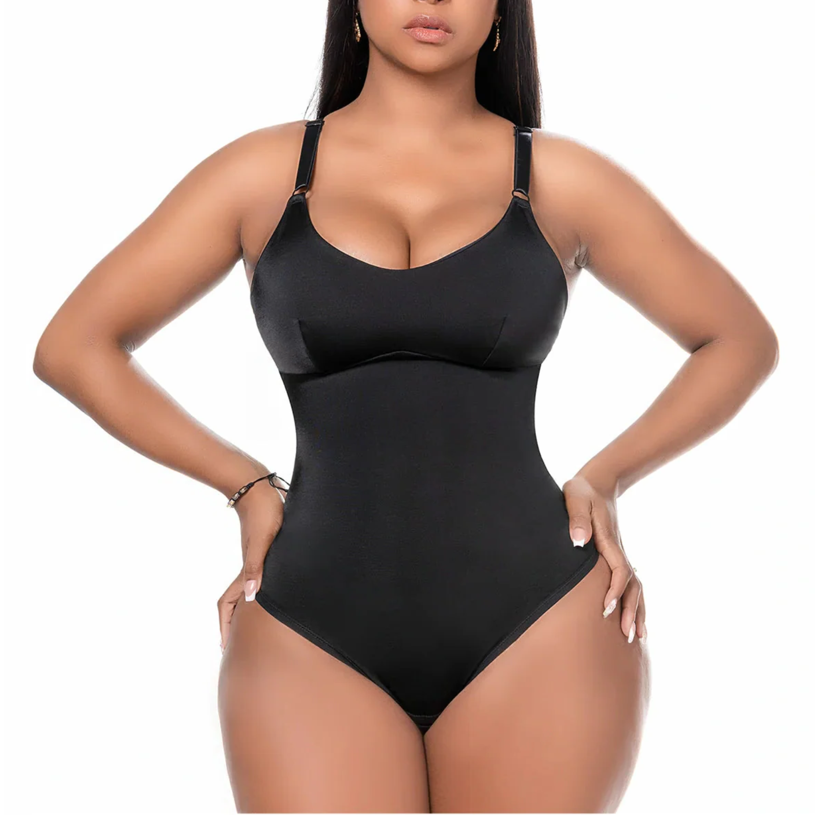 Snatched DQ01L4 – Colombian Thong Bodysuit | Tummy Control Faja
