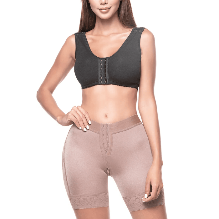 Sonryse TR71BF Colombian Shaper Shorts – High Waist Triconet - Colombian Shapewear | Siluets
