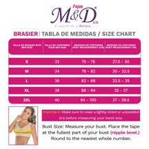 Fajas MYD B0018 – Colombian Post - Surgical Bra | Breast Augmentation Support - Colombian Shapewear | Siluets