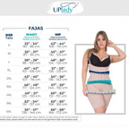 UpLady 6235 Post Surgery Full Body Shaper – Powernet Compression Faja with Built - In Bra, Long Sleeves & Tummy Control - Colombian Shapewear | Siluets