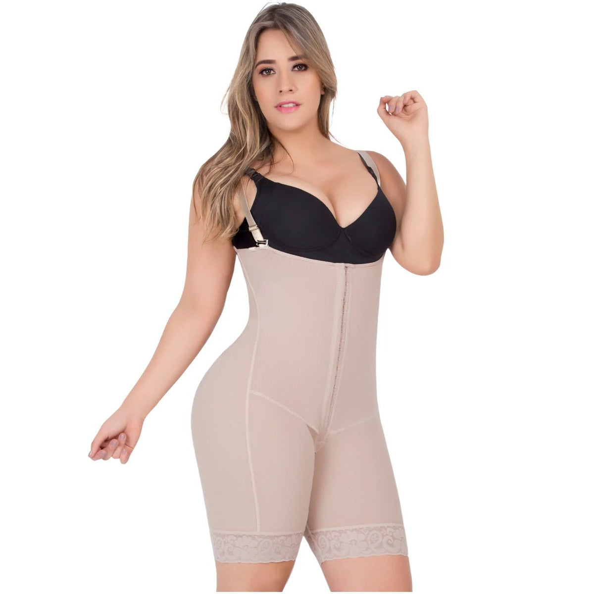 UpLady 6129 Tummy Control Shapewear Short – Butt Lifter Powernet - Colombian Shapewear | Siluets