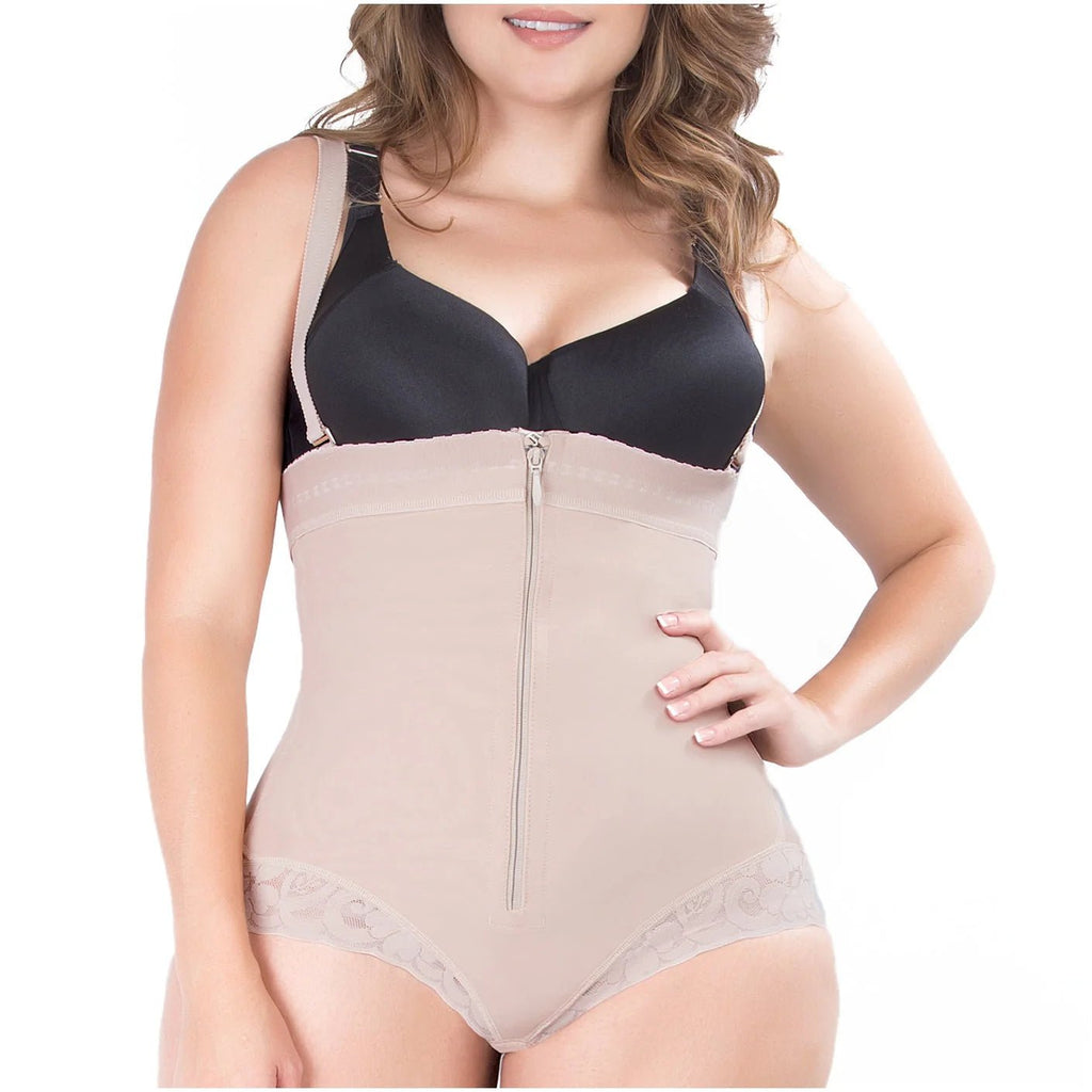UpLady 6155 Tummy Control Girdle | Butt Lifting Powernet Faja - Colombian Shapewear | Siluets