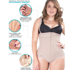 UpLady 6155 Tummy Control Girdle | Butt Lifting Powernet Faja - Colombian Shapewear | Siluets