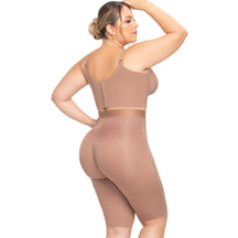 UpLady 6260 Seamless Tummy Control Strapless Shapewear Knee - Length | Stage 1 Faja - Colombian Shapewear | Siluets