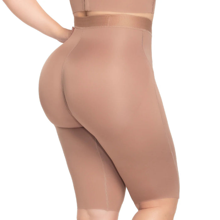 UpLady 6260 Seamless Tummy Control Strapless Shapewear Knee - Length | Stage 1 Faja - Colombian Shapewear | Siluets