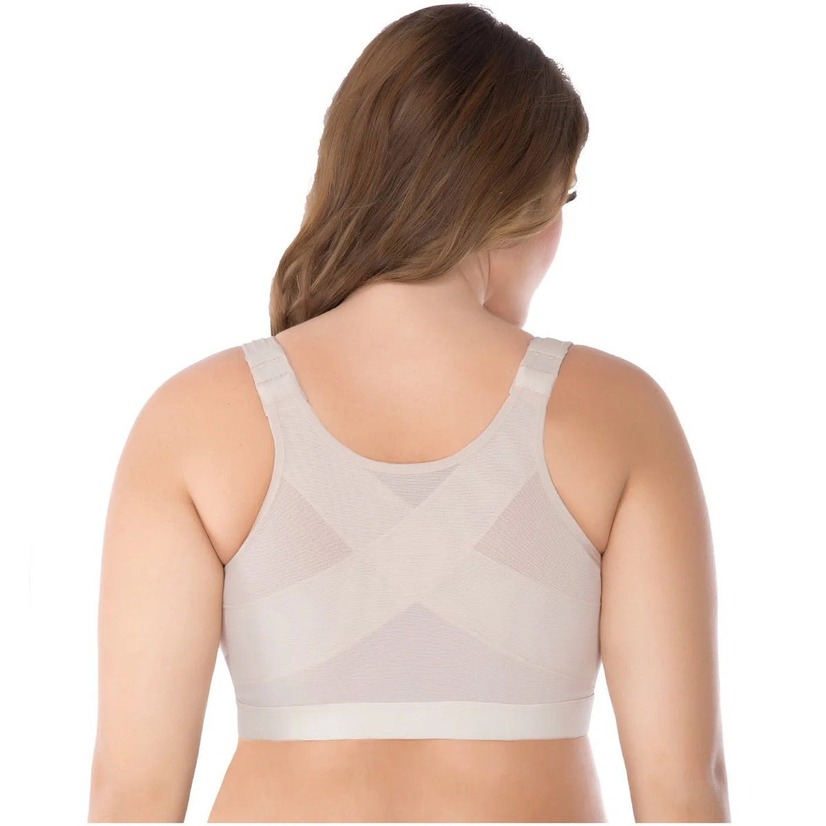 Extra Firm Posture Corrector Bra for Women – Powernet High Compression Wireless Support Bra - Colombian Shapewear | Siluets