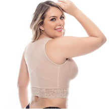 UpLady 7681 Post - Op High Compression Waist - Length Posture Corrector Bra - Colombian Shapewear | Siluets