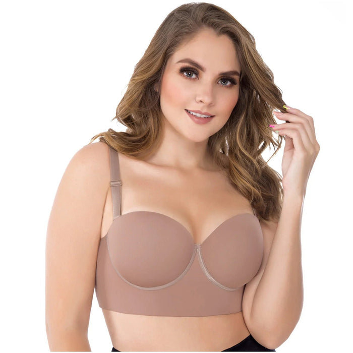 UpLady 8034 Strapless Bra for Women – Firm Control & Lift Support - Colombian Shapewear | Siluets