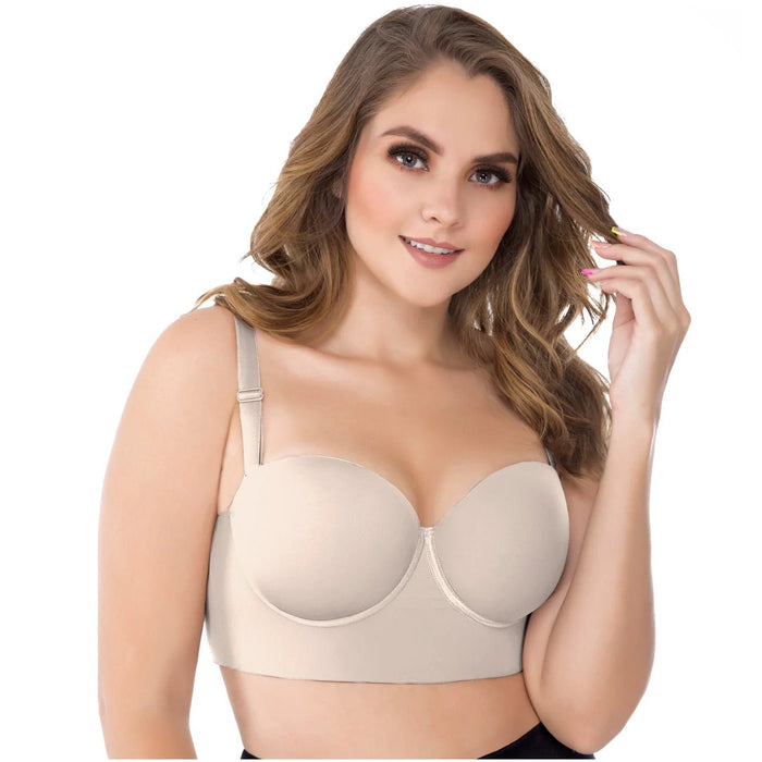 UpLady 8034 Strapless Bra for Women – Firm Control & Lift Support - Colombian Shapewear | Siluets