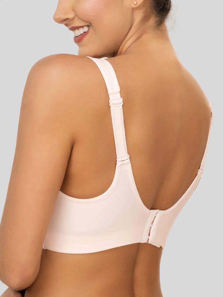 Underwire Support Bra with High Coverage and Flexible Side Boning | No Roll Down | Made in Colombia Siluets