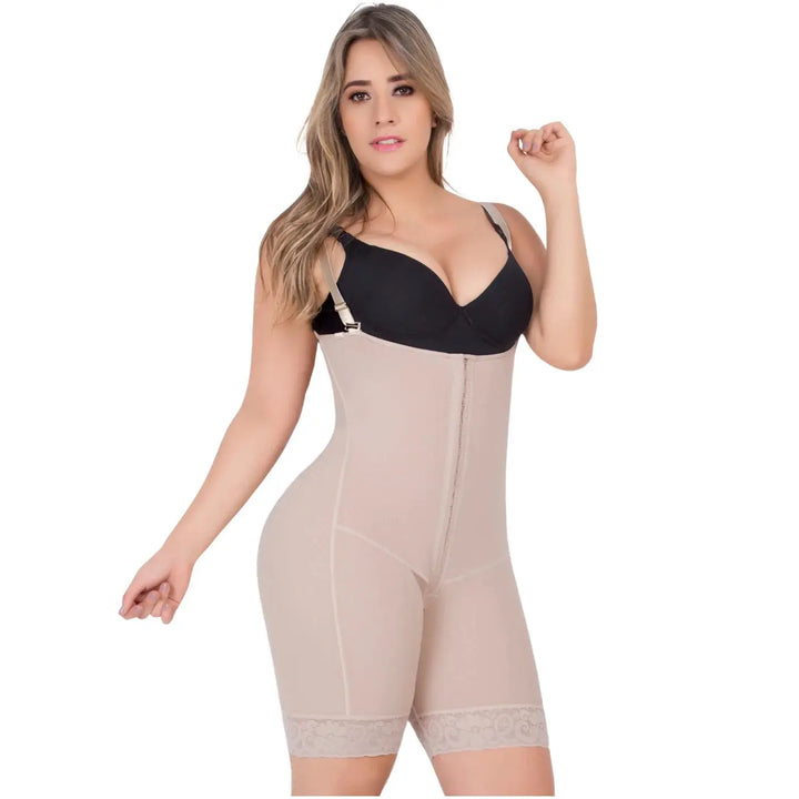 UpLady 6129 | Butt Lifter Tummy Control Shapewear Shorts Bodysuit | Powernet Siluets