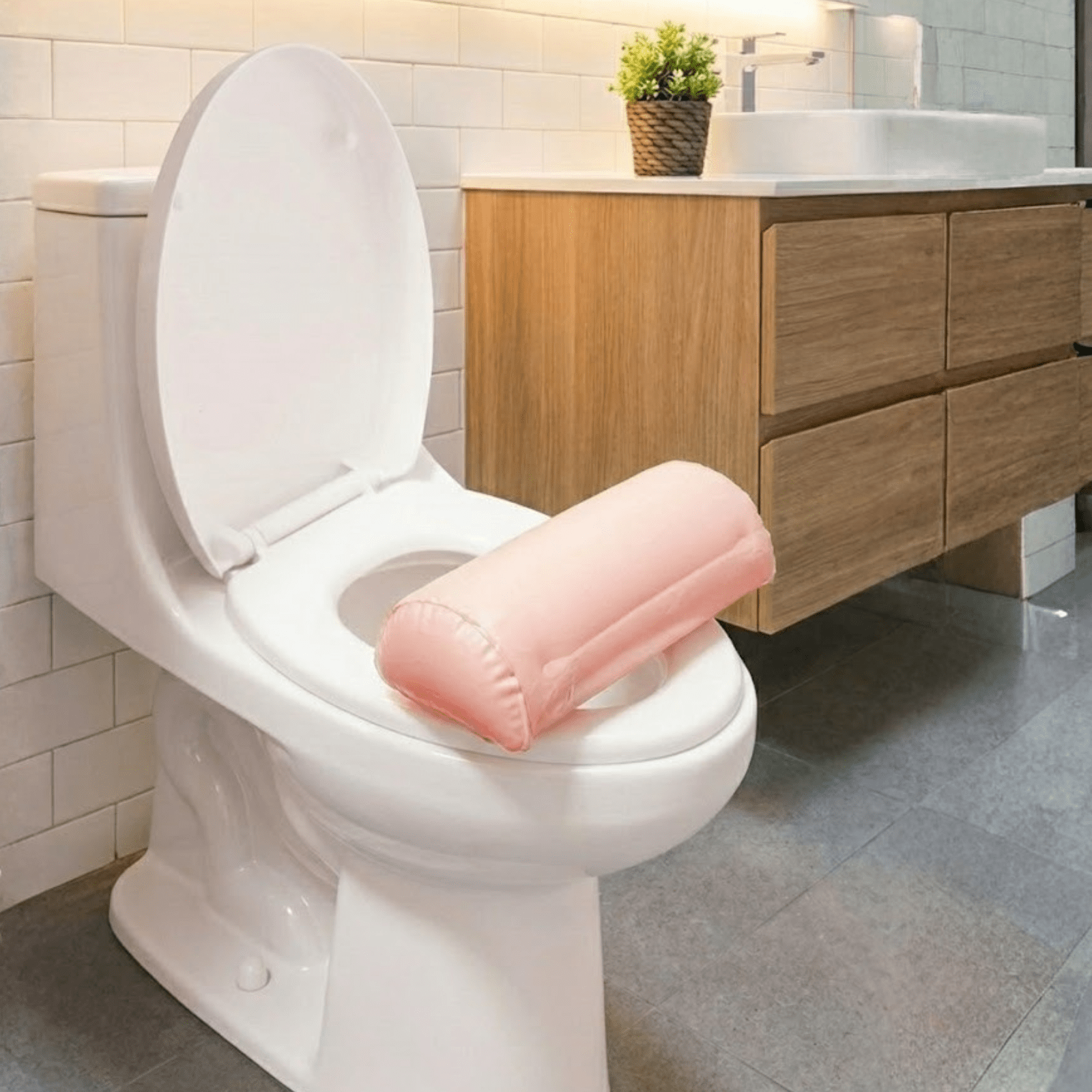 Be Shapy Inflatable BBL Toilet Pillow – Post - Op Bathroom Support Cushion - Colombian Shapewear | Siluets