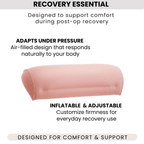 Be Shapy Inflatable BBL Toilet Pillow – Post - Op Bathroom Support Cushion - Colombian Shapewear | Siluets