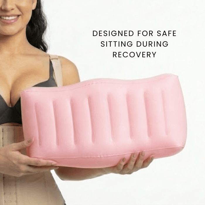 Be Shapy Portable BBL Seat Cushion – Inflatable Post - Op Pillow for Safe Sitting - Colombian Shapewear | Siluets