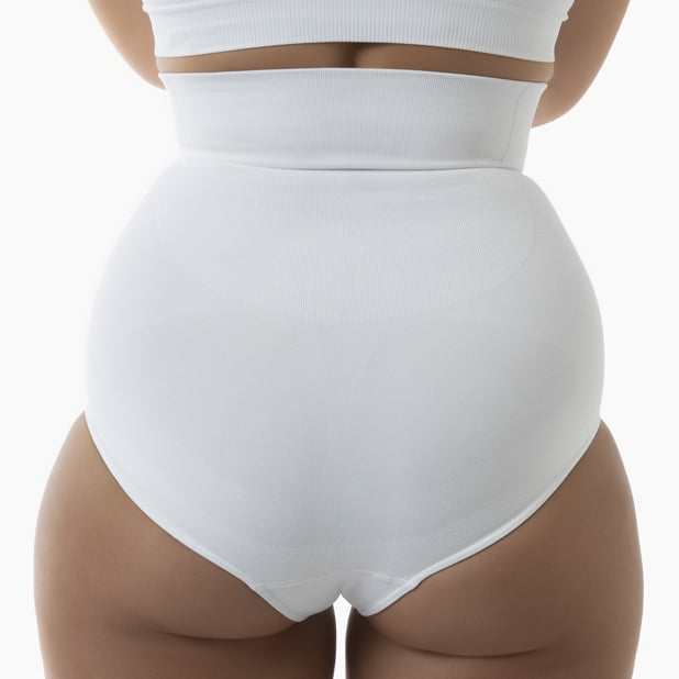 Farmacell Women’s High-Waisted Shapewear Brief | Italian Seamless Tummy Control