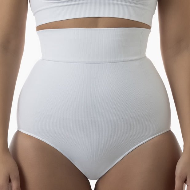 Farmacell Women’s High - Waisted Shapewear Brief | Italian Seamless Tummy Control - Colombian Shapewear | Siluets