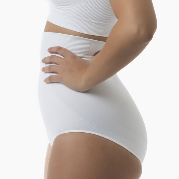 Farmacell Women’s High-Waisted Shapewear Brief | Italian Seamless Tummy Control