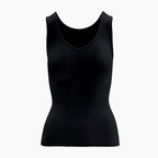 Black tank top on a white background