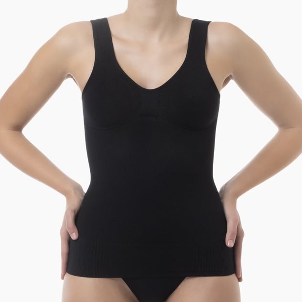 Farmacell Women’s Microfiber Push - Up Shapewear Tank Top | Italian Seamless Compression - Colombian Shapewear | Siluets