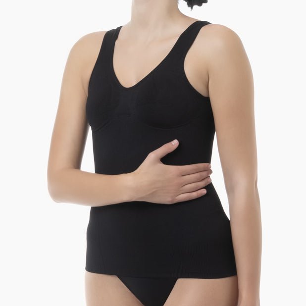 Farmacell Women’s Microfiber Push - Up Shapewear Tank Top | Italian Seamless Compression - Colombian Shapewear | Siluets