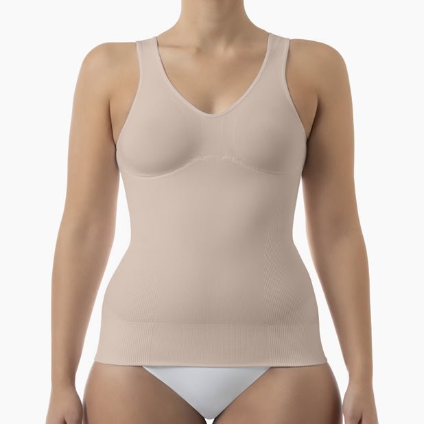 Farmacell Women’s Microfiber Push - Up Shapewear Tank Top | Italian Seamless Compression - Colombian Shapewear | Siluets