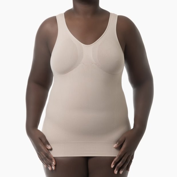Farmacell Women’s Microfiber Push - Up Shapewear Tank Top | Italian Seamless Compression - Colombian Shapewear | Siluets