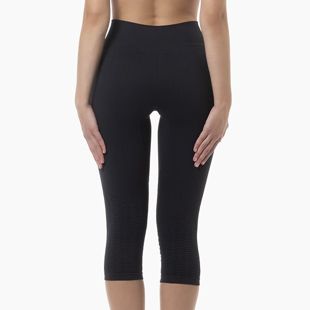 Farmacell Women’s Anti - Cellulite Capri Shapewear | Italian Compression Leggings - Colombian Shapewear | Siluets