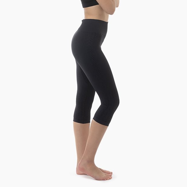 Farmacell Women’s Anti - Cellulite Capri Shapewear | Italian Compression Leggings - Colombian Shapewear | Siluets