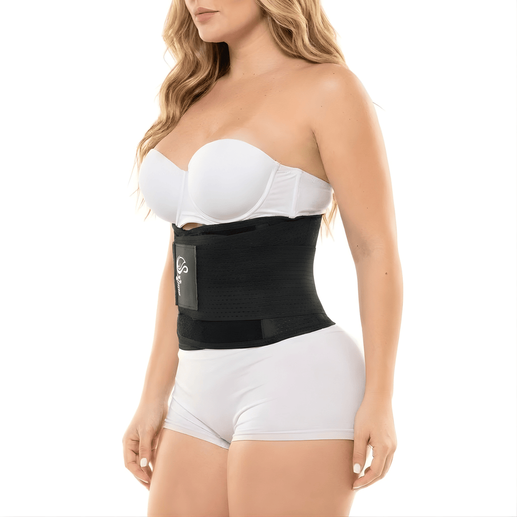 Fajas Salome 330 | Neoprene Waist Cincher with Dual Adjustment | Extreme Shaping for Workout & Daily Use - Colombian Shapewear | Siluets