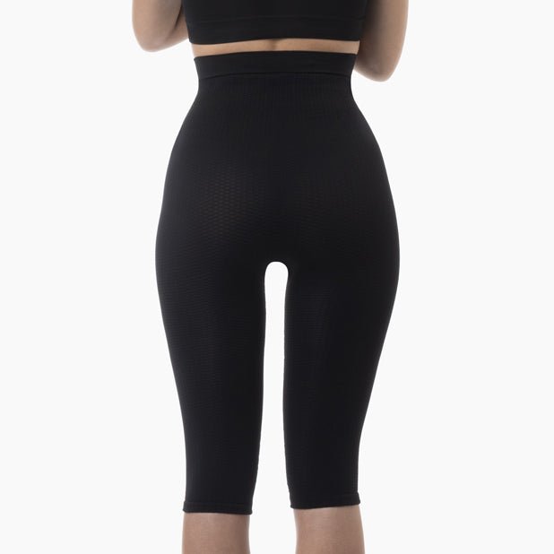 Women's high - waist anti - cellulite capri shapewear - Colombian Shapewear | Siluets