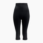 Black leggings on a white background