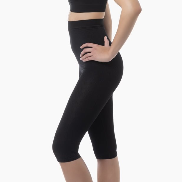 Women's high - waist anti - cellulite capri shapewear - Colombian Shapewear | Siluets