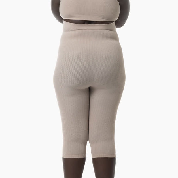 Beige shapewear on a white background