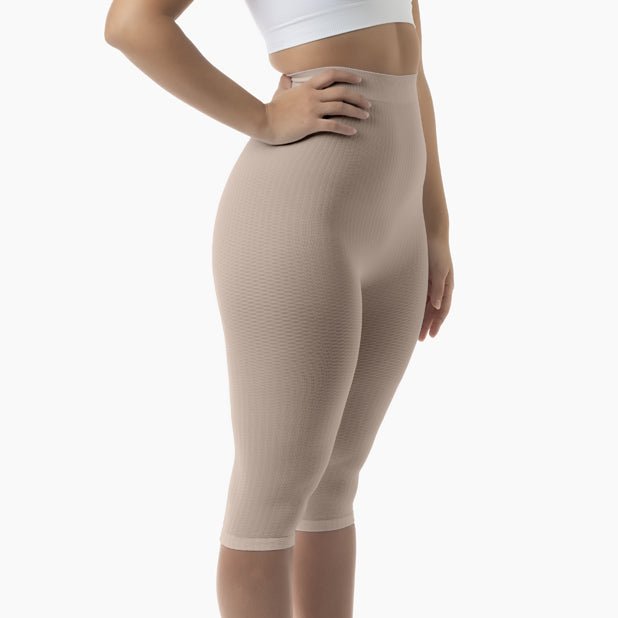 Women's high - waist anti - cellulite capri shapewear - Colombian Shapewear | Siluets