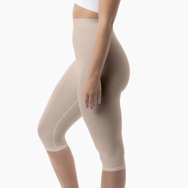 Women's high - waist anti - cellulite capri shapewear - Colombian Shapewear | Siluets