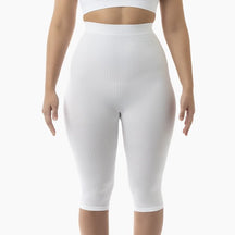 Women's high - waist anti - cellulite capri shapewear - Colombian Shapewear | Siluets