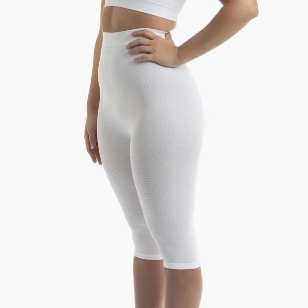 Women's high - waist anti - cellulite capri shapewear - Colombian Shapewear | Siluets