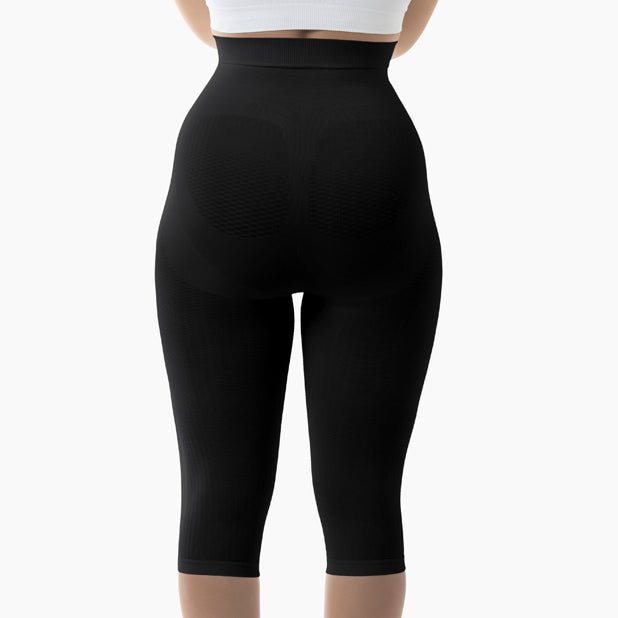 Farmacell Women’s High - Waist Capri Shapewear with Push - Up & Anti - Cellulite Control | Italian Compression - Colombian Shapewear | Siluets