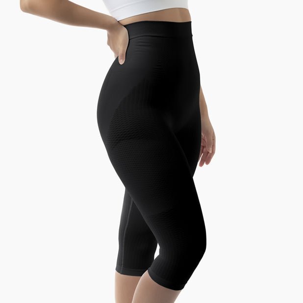 Farmacell Women’s High - Waist Capri Shapewear with Push - Up & Anti - Cellulite Control | Italian Compression - Colombian Shapewear | Siluets