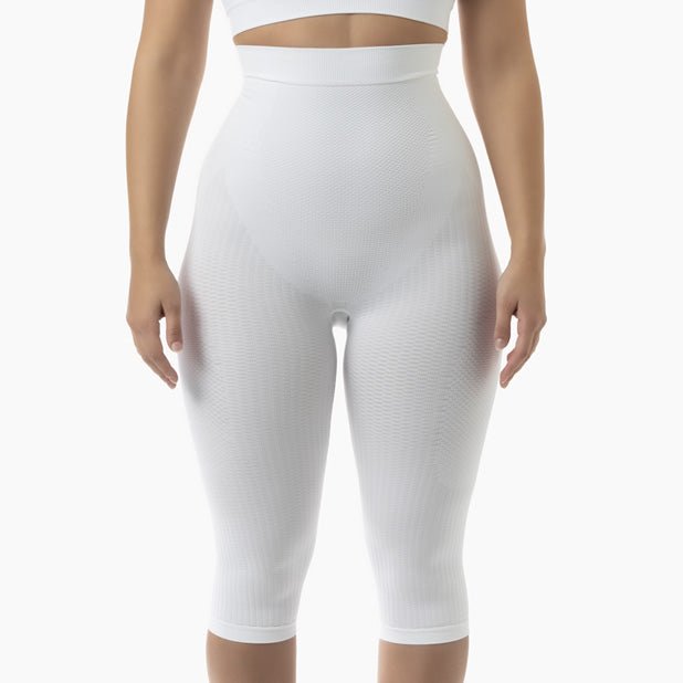Farmacell Women’s High - Waist Capri Shapewear with Push - Up & Anti - Cellulite Control | Italian Compression - Colombian Shapewear | Siluets