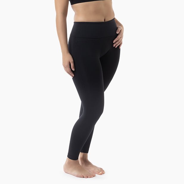 Farmacell Women’s Mid - Waisted Anti - Cellulite Tummy Control Leggings | Italian Compression Shapewear - Colombian Shapewear